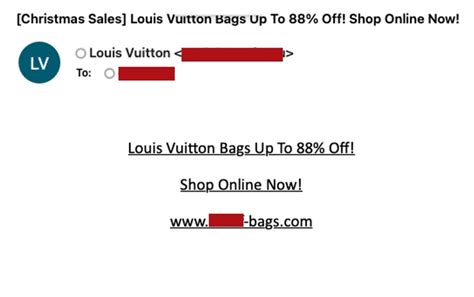 louis vuitton eservice scam.